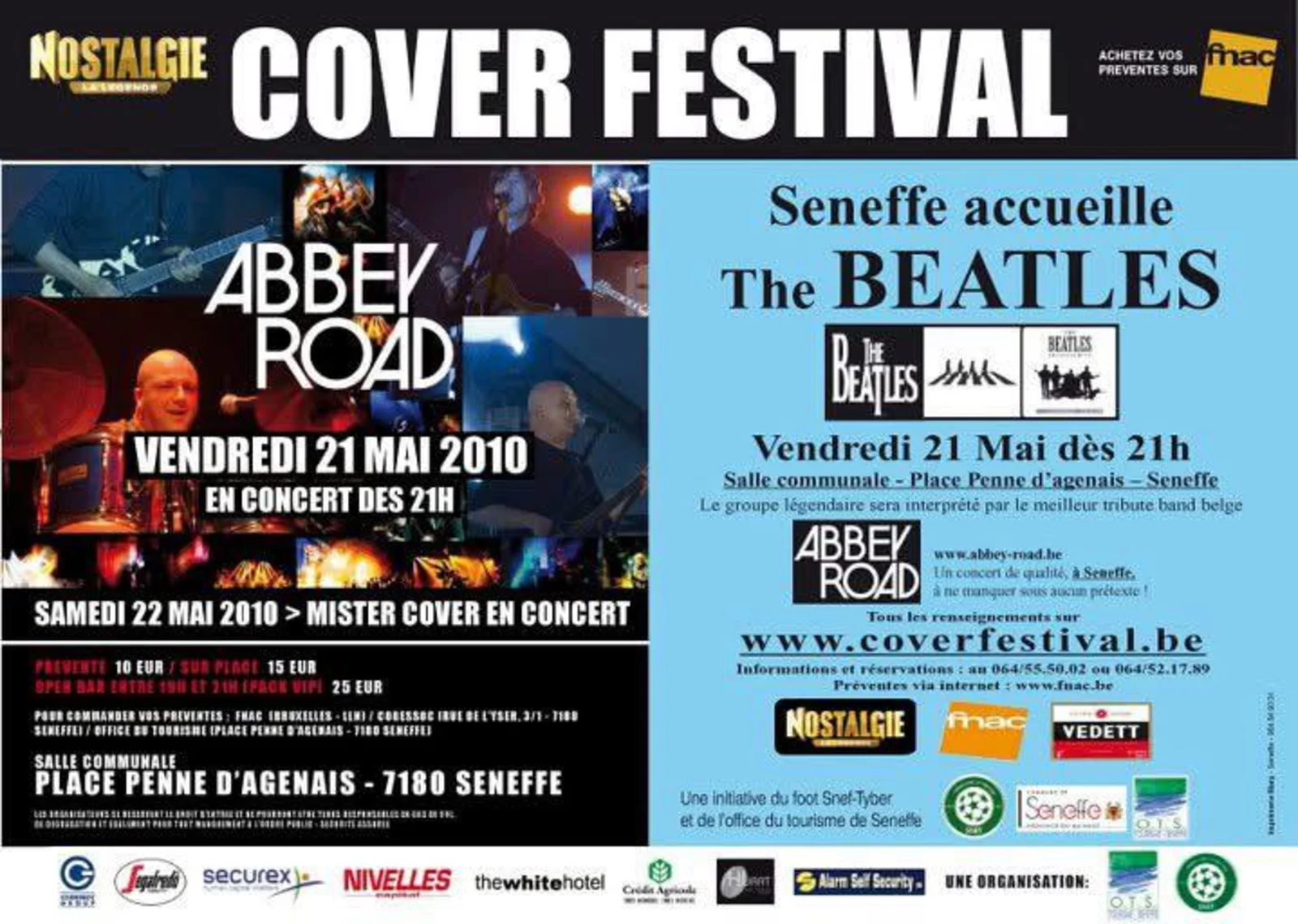 Affiche officielle Seneffe Festival 2010