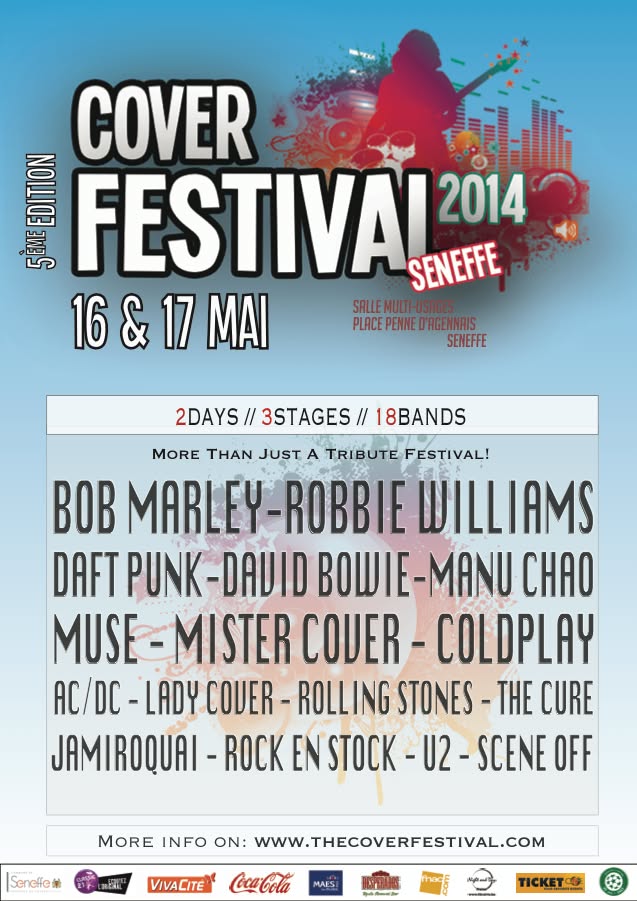 Affiche officielle Seneffe Festival 2014