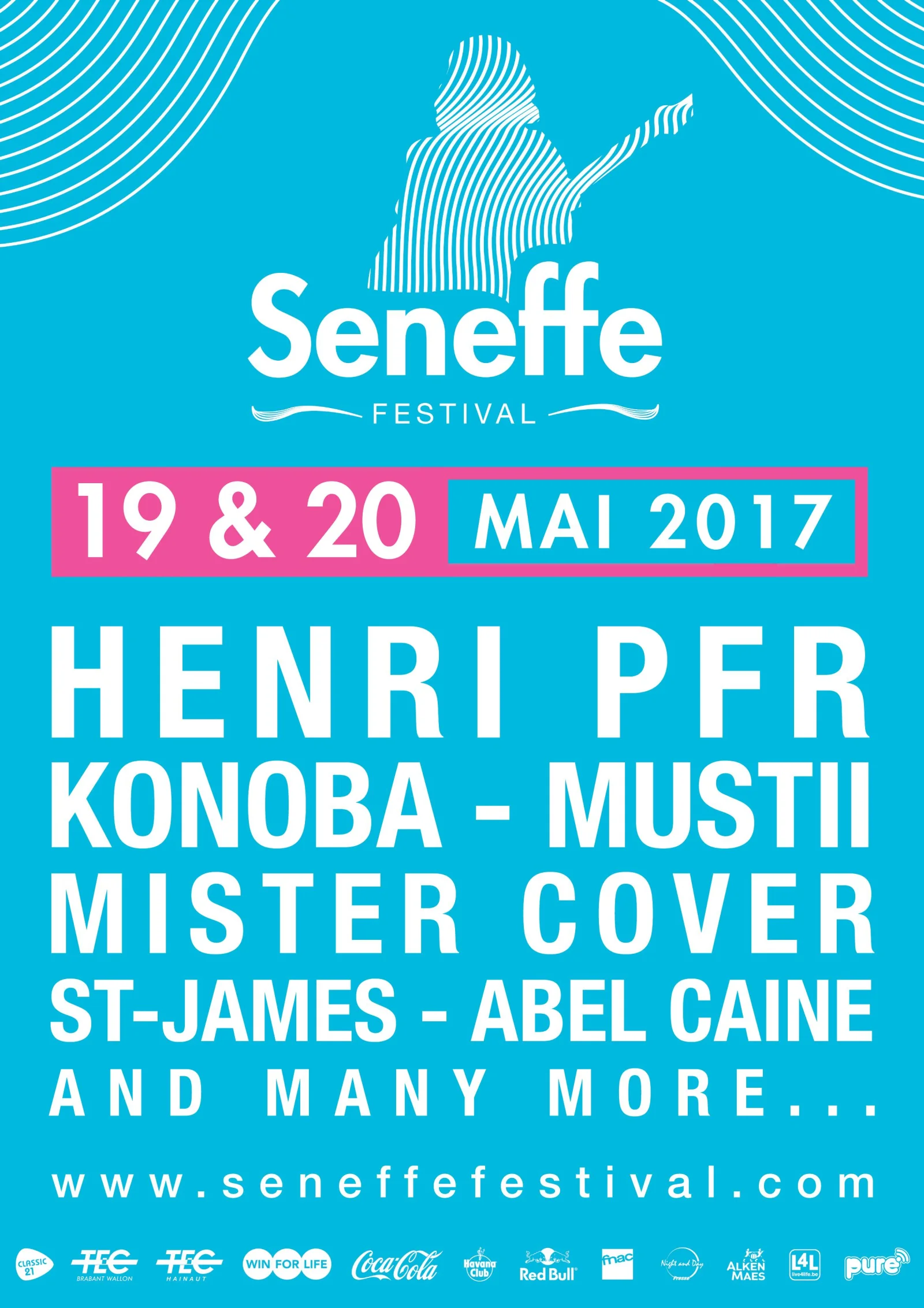 Affiche officielle Seneffe Festival 2017