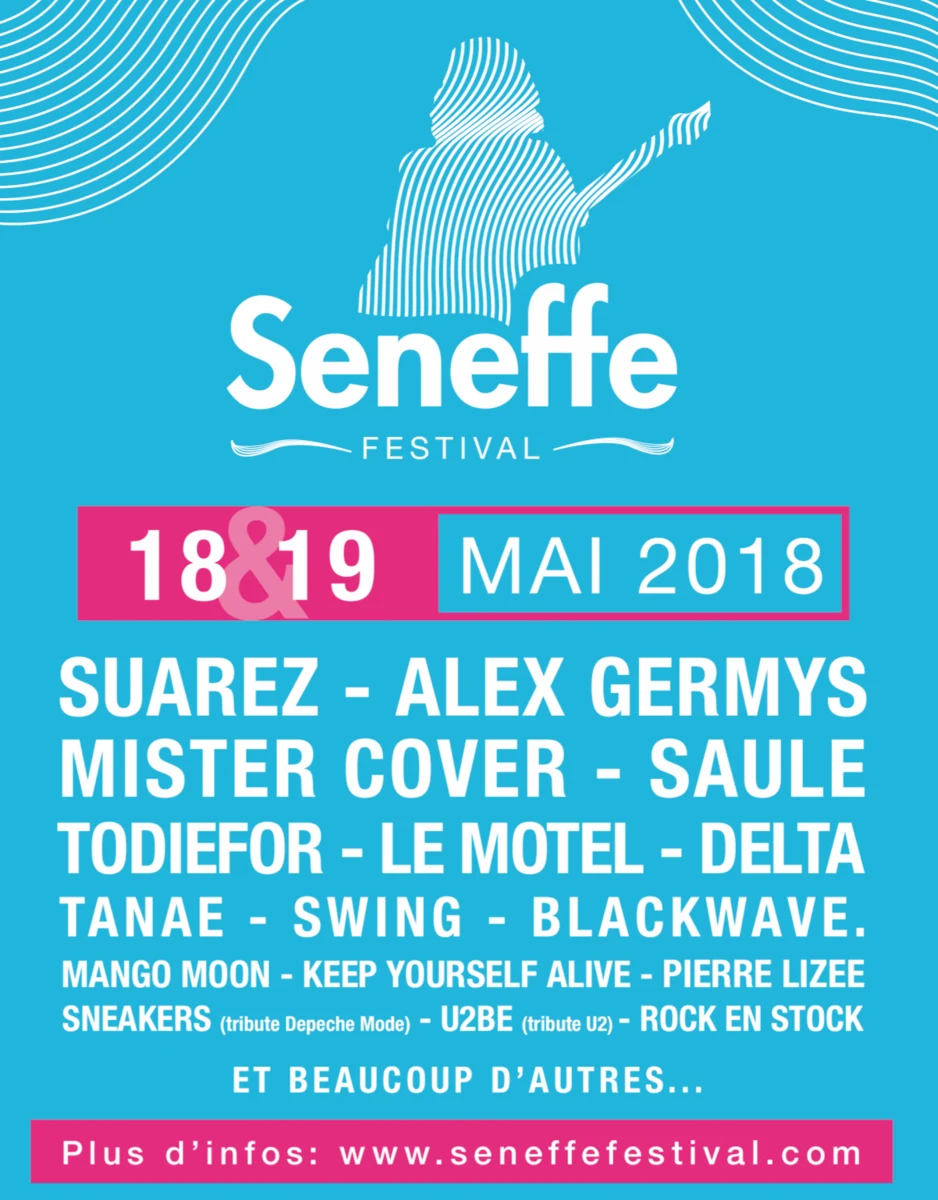 Affiche officielle Seneffe Festival 2018